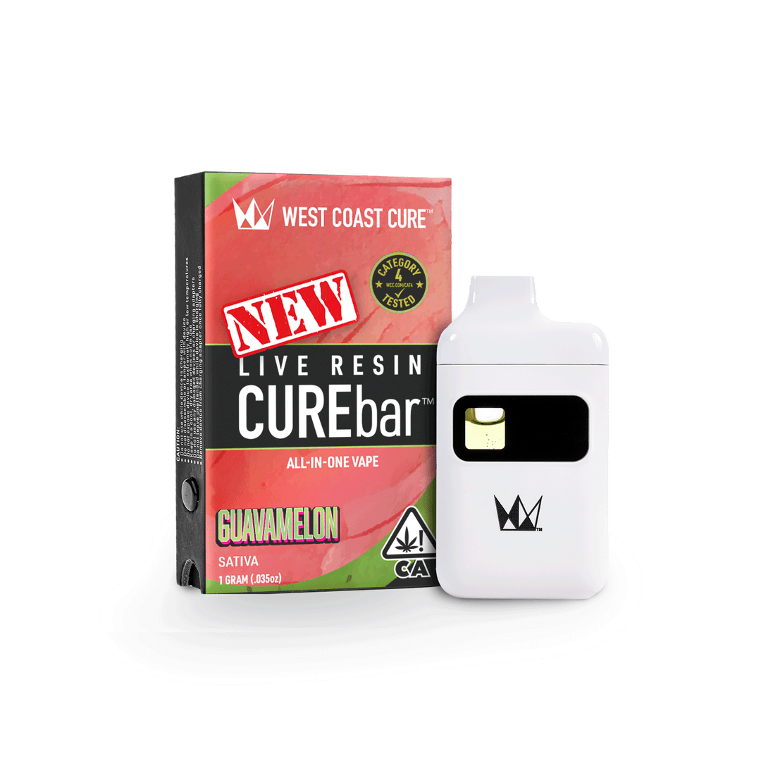 All-in-One-West Coast Cure-Guavamelon Live Resin CUREbar All-In-One
