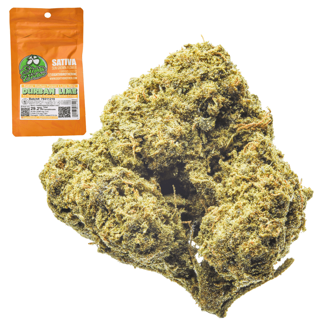 Budget Friendly-Eighth Brother-Durban Lime Quarter Ounce