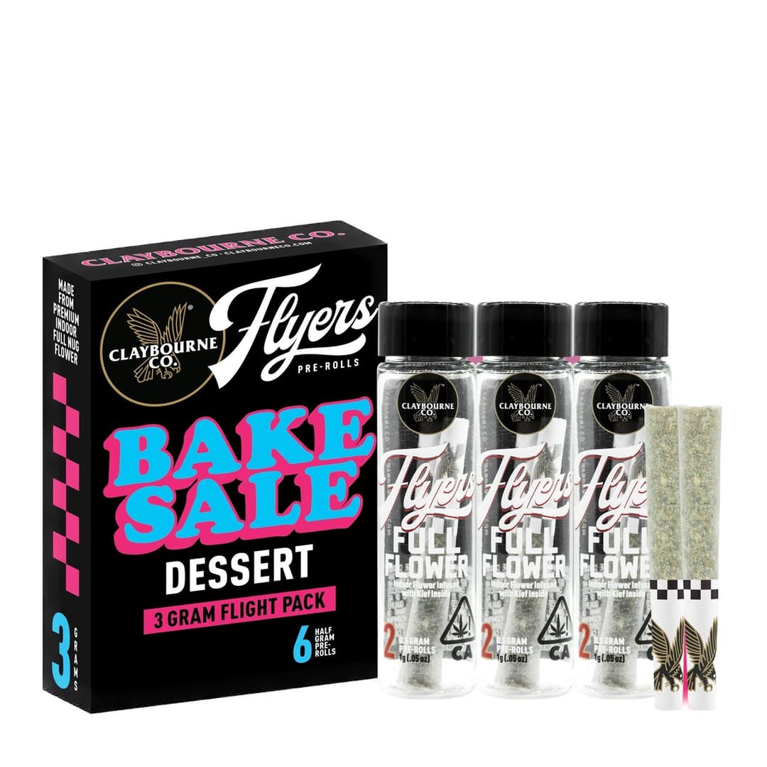 Pre-Roll Pack-Claybourne Co.-Bake Sale Dessert Variety Pack 0.5g 6-Pack
