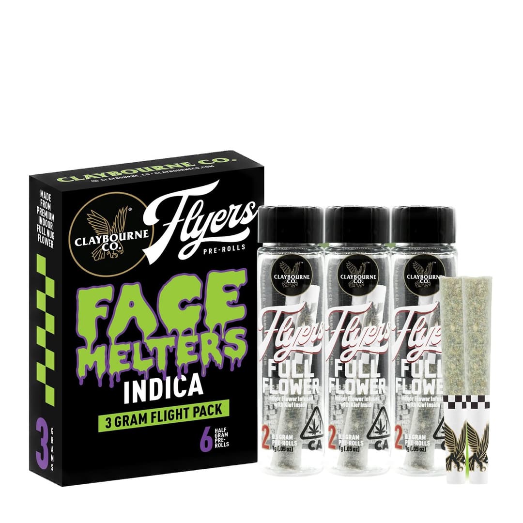 Pre-Roll Pack-Claybourne Co.-Face Melters Variety Pack 0.5g 6-Pack