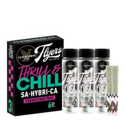Pre-Roll Pack-Claybourne Co.-Thrill and Chill Variety Pack 0.5g 6-Pack-image-1