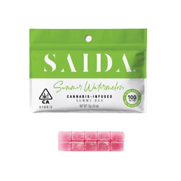 Gummies-Saida-Summer Watermelon Gummy Bar-image-1