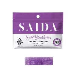 Gummies-Saida-Wild Blackberry Gummy Bar-image-1