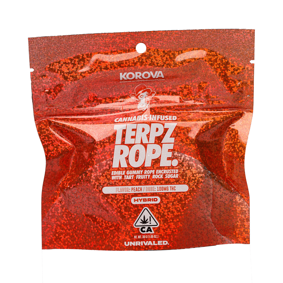 Gummies-Korova-Peach Terpz Rope