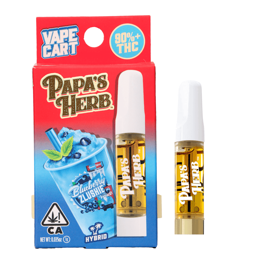 Premium Oil-Papa's Herb-Blueberry Zlushie Cartridge