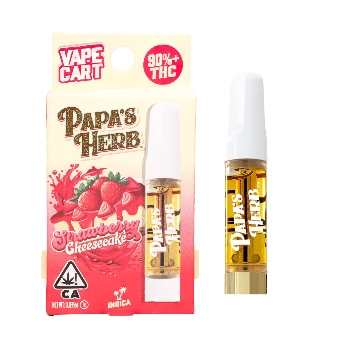 Premium Oil-Papa's Herb-Strawberry Cheesecake Cartridge
