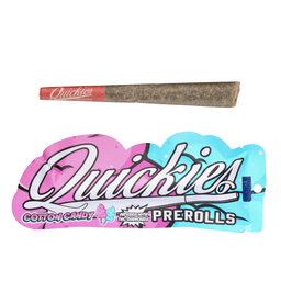 Single Infused Pre-Roll-Quickies-Cotton Candy Diamond Infused Pre-Roll-image-1