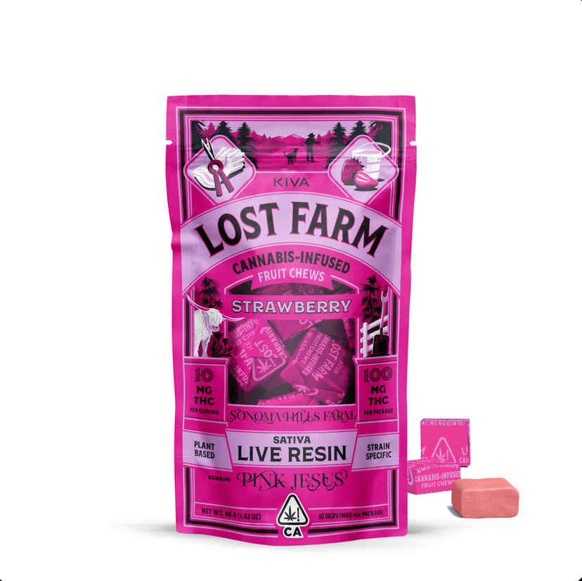 Strawberry Live Resin Fruit Chews