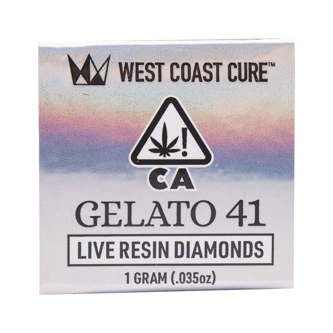 Diamonds / Sauce-West Coast Cure-Gelato 41 Live Resin Diamonds