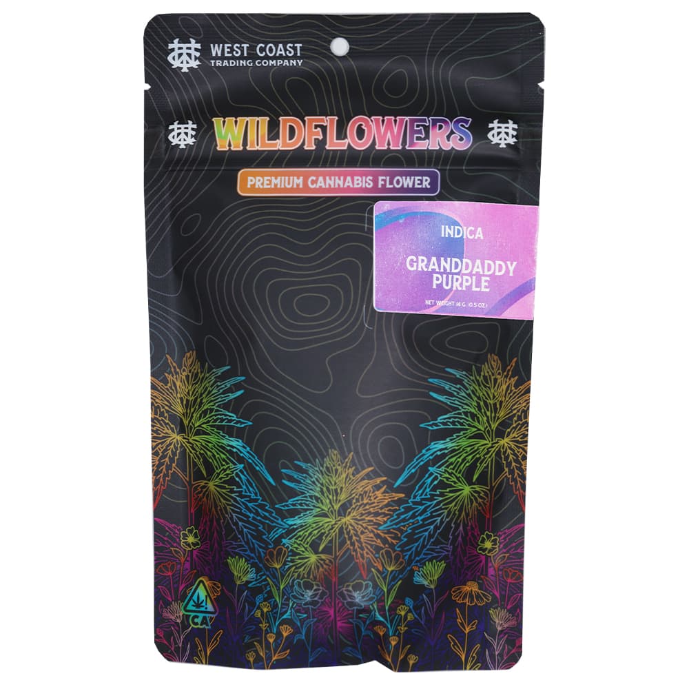 Smaller Buds-West Coast Trading Company-Granddaddy Purple Half Ounce