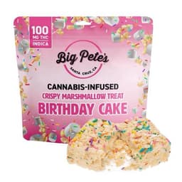 Baked Goods-Big Pete's Treats-Birthday Cake Crispy Marshmallow Treat-image-1