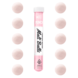 Solventless Rosin / Hash-Punch Extracts-Strawberry White Chocolate Hash Malt Balls-image-1