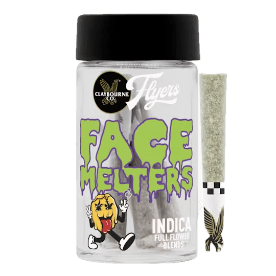 Pre-Roll Pack-Claybourne Co.-Face Melters 0.5g 7-Pack