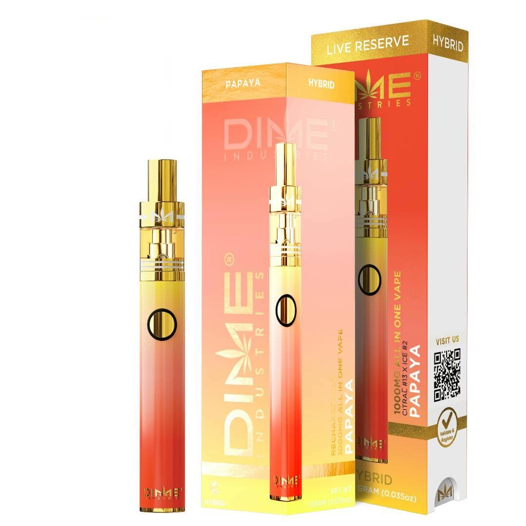 All-in-One-DIME Industries-Papaya Live Resin All-In-One