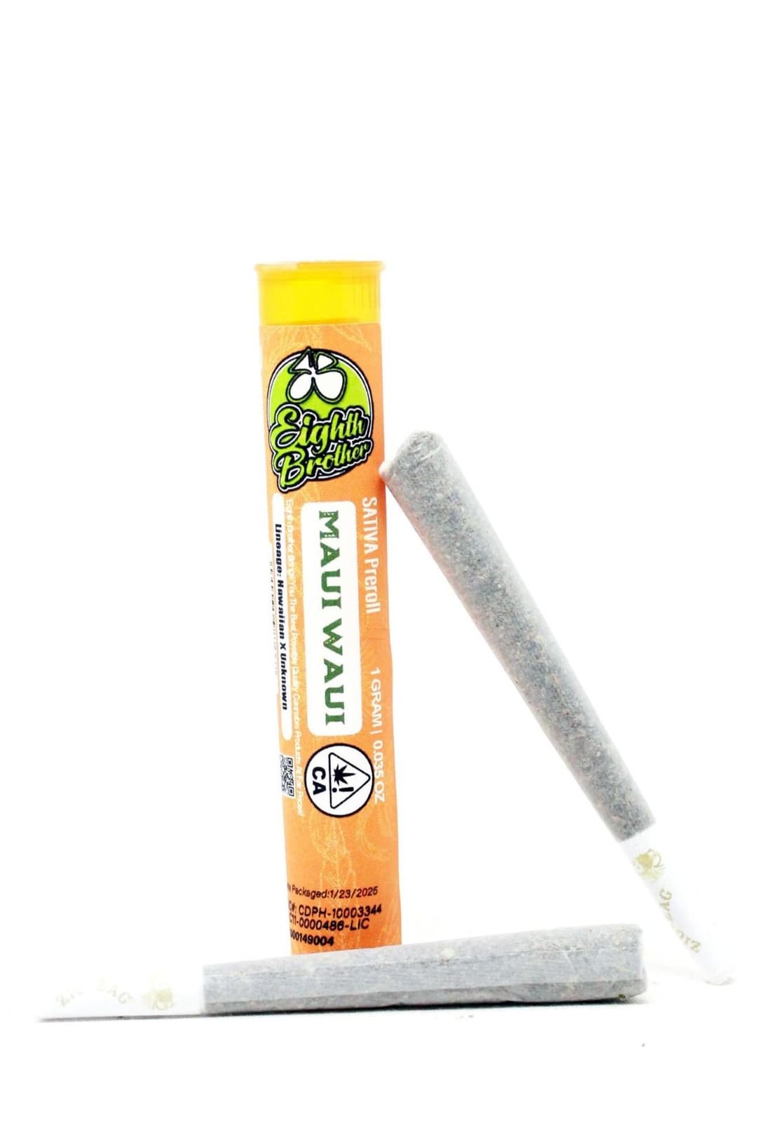 Single Pre-Roll-Eighth Brother-Maui Waui Pre-roll
