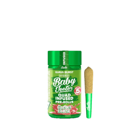 Infused Pre-Roll Pack-Jeeter-Guava Burst Quad Infused 0.5g 5-Pack-image-1