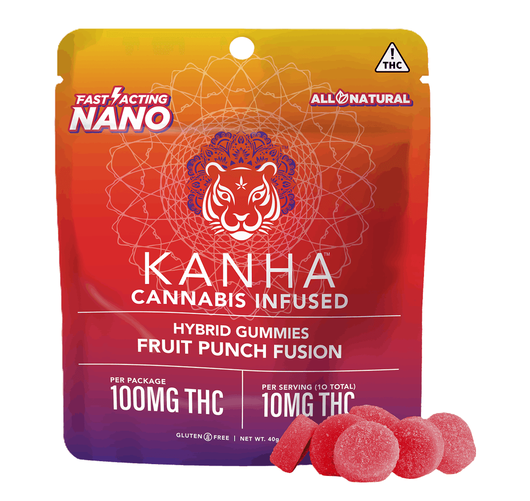 Gummies-Kanha-Fruit Punch Fusion NANO Gummies