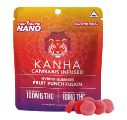 Gummies-Kanha-Fruit Punch Fusion NANO Gummies-image-1