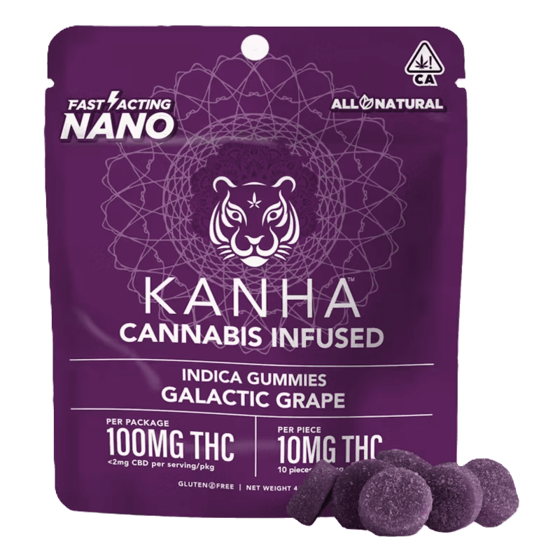 Gummies-Kanha-Galactic Grape NANO Gummies