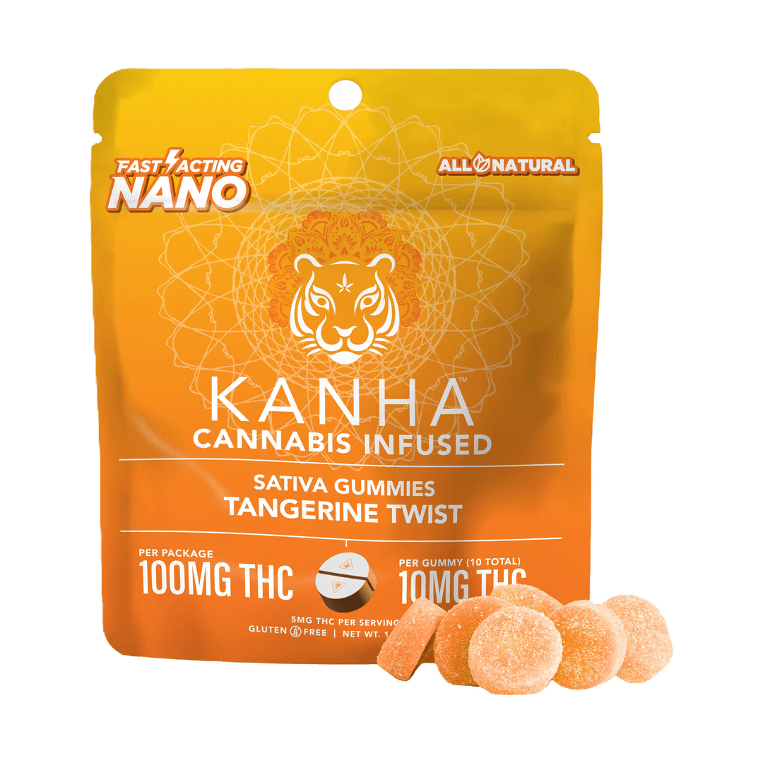 Gummies-Kanha-Tangerine Twist NANO Gummies