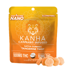 Gummies-Kanha-Tangerine Twist NANO Gummies-image-1