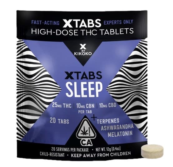 Xtab Sleep 25:10:10 THC CBN CBD