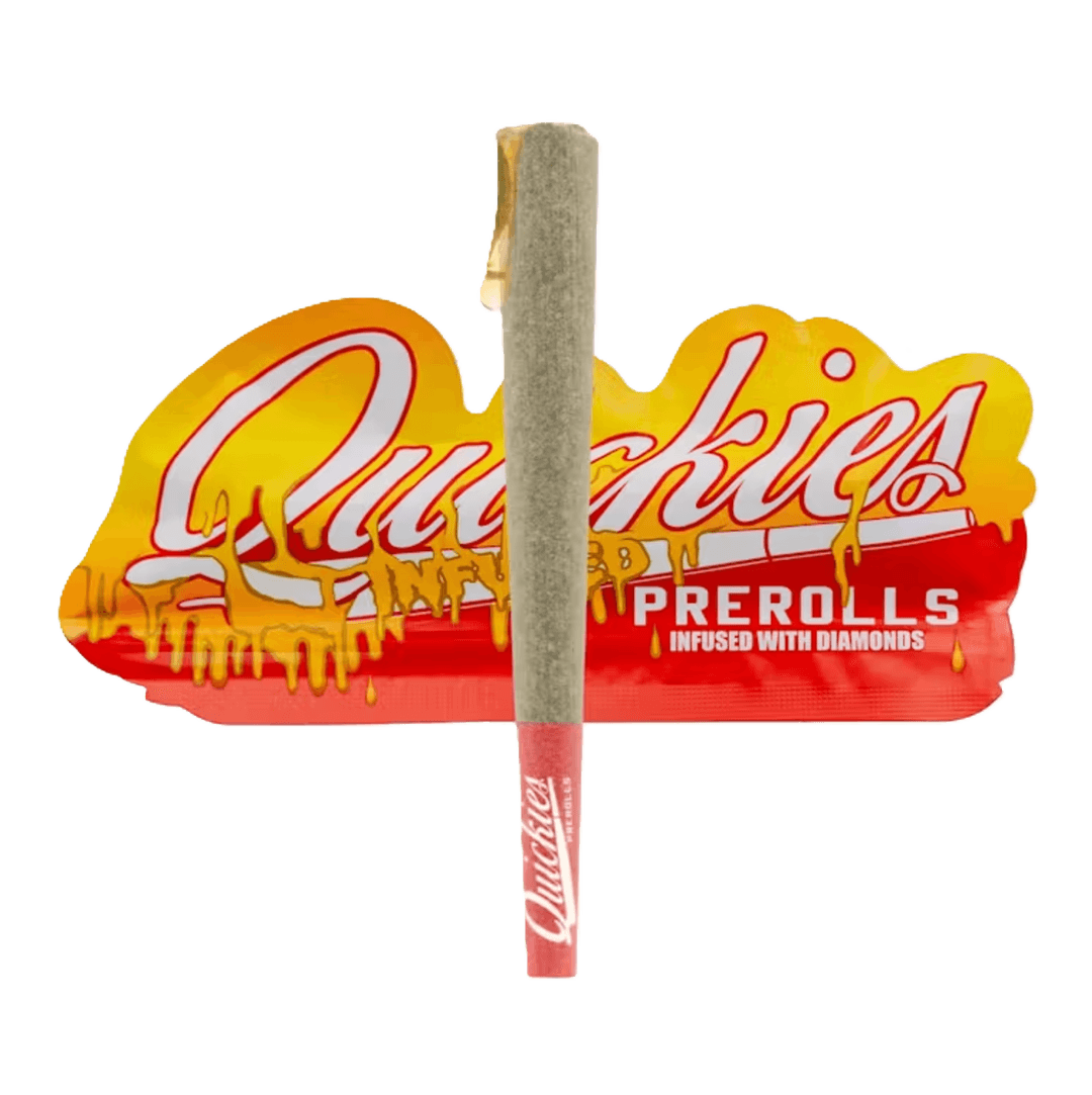 Single Infused Pre-Roll-Quickies-Indica Diamond Infused