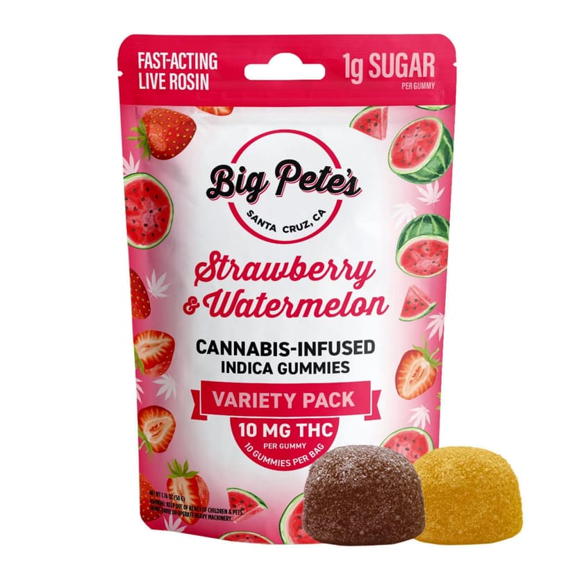 Strawberry & Watermelon Live Rosin Gummies
