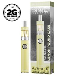 All-in-One-Dime Industries-Lemon Poundcake 1:1:1 THC CBD CBG AIO-image-1