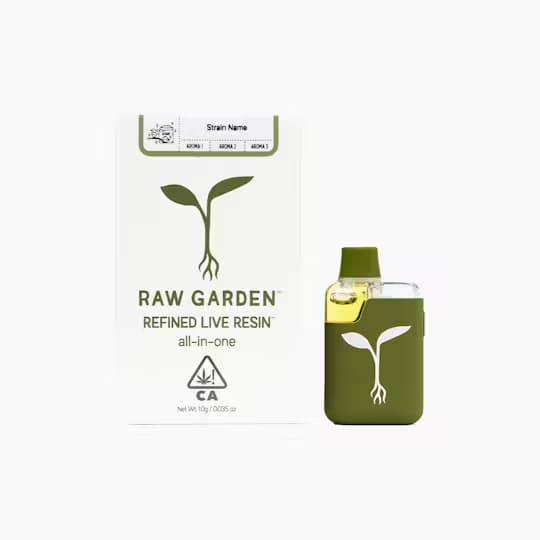 All-in-One-Raw Garden -Blueberry Muffin Live Resin All-In-One