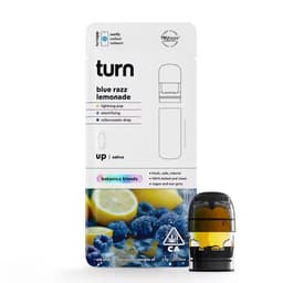 Vapes-turn-Blue Razz Lemonade Botanical Blends Pod-image-1
