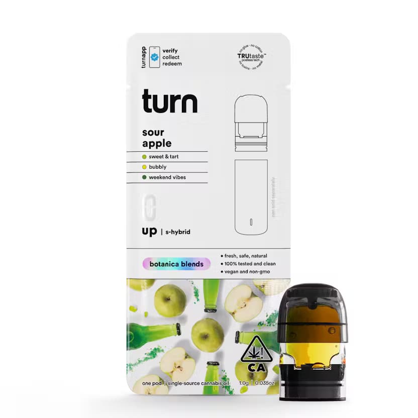 Pod System-turn-Sour Apple Seltzer Pod