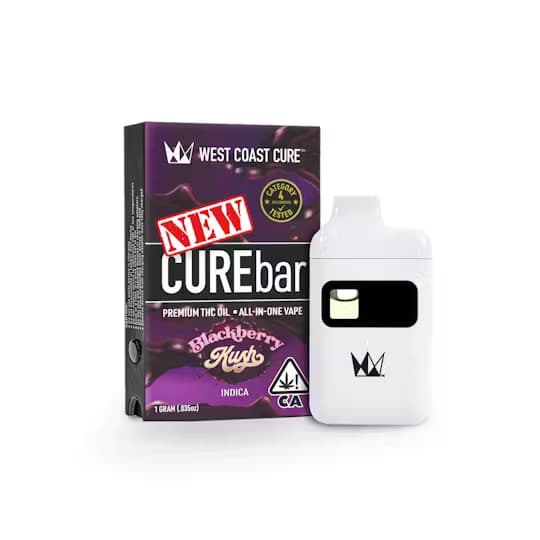 All-in-One-West Coast Cure-Blackberry Kush Curebar 2.0