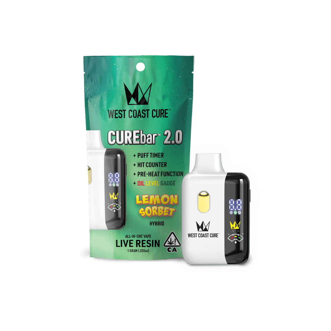 All-in-One-West Coast Cure-Lemon Sorbet Live Resin Curebar 2.0