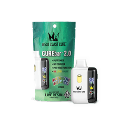 All-in-One-West Coast Cure-Rainbow Gelato Live Resin Curebar 2.0-image-1
