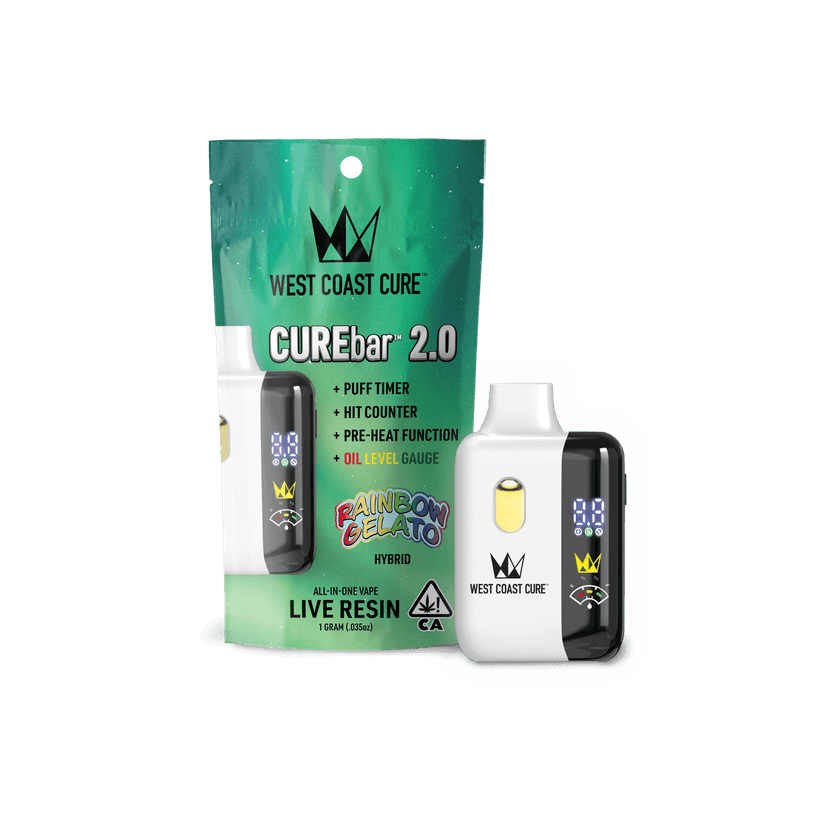 Rainbow Gelato Live Resin Curebar 2.0