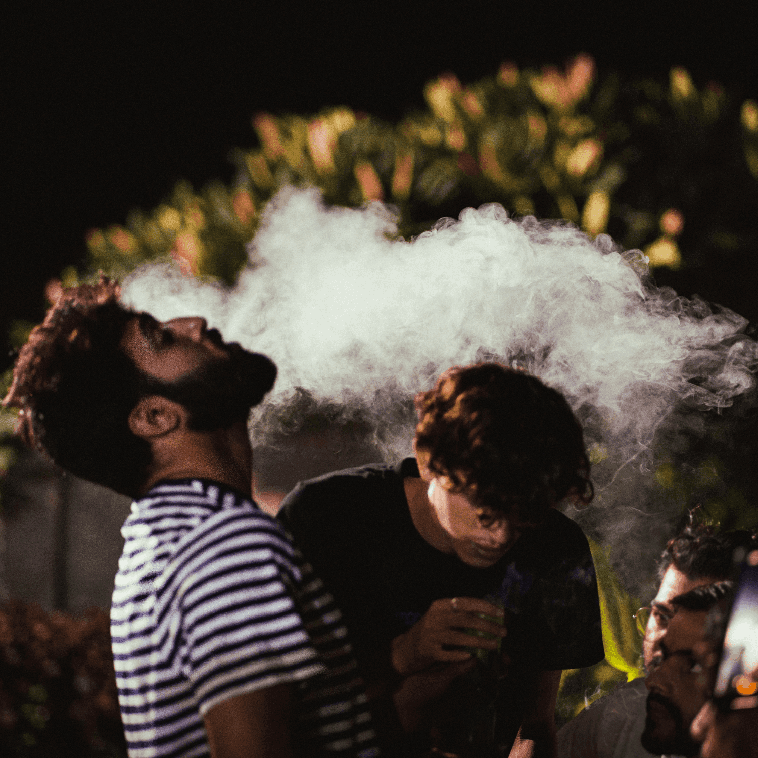 friends smoking weed