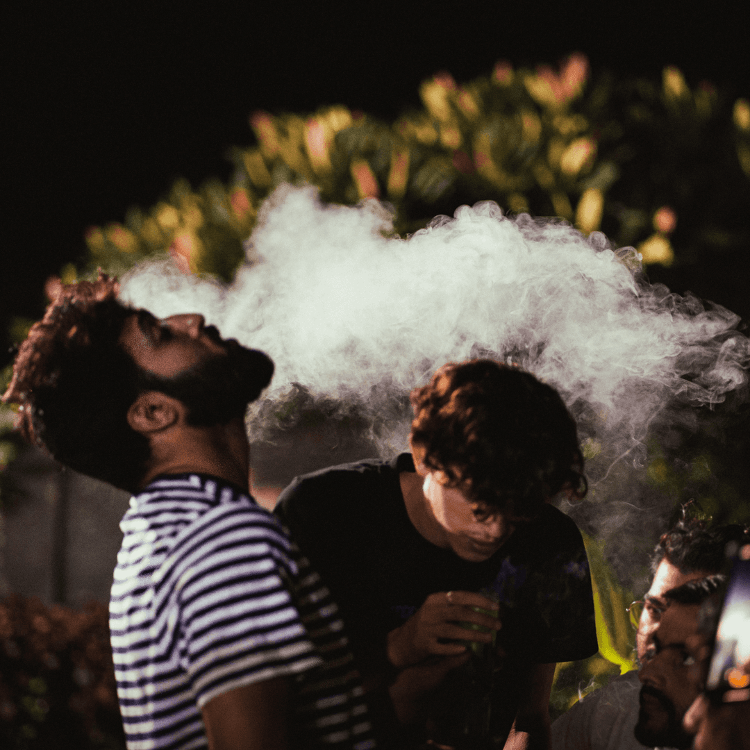 friends smoking weed