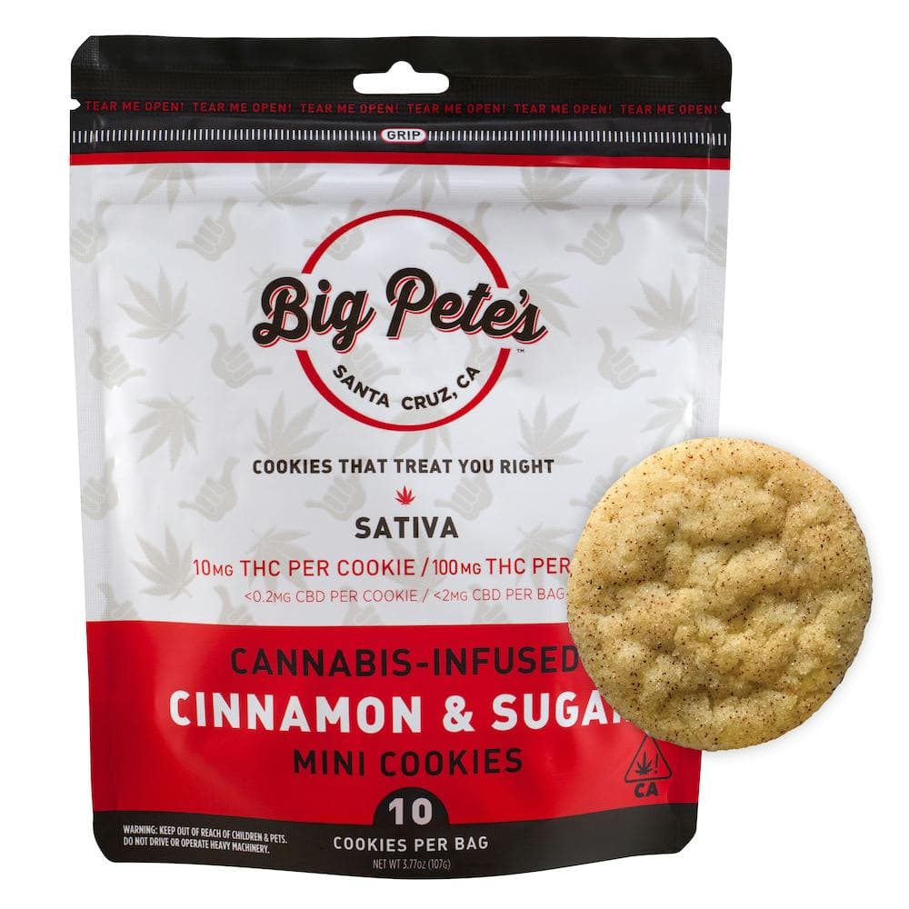 Baked Goods-Big Pete's Treats-Cinnamon & Sugar Cookies Ten Pack