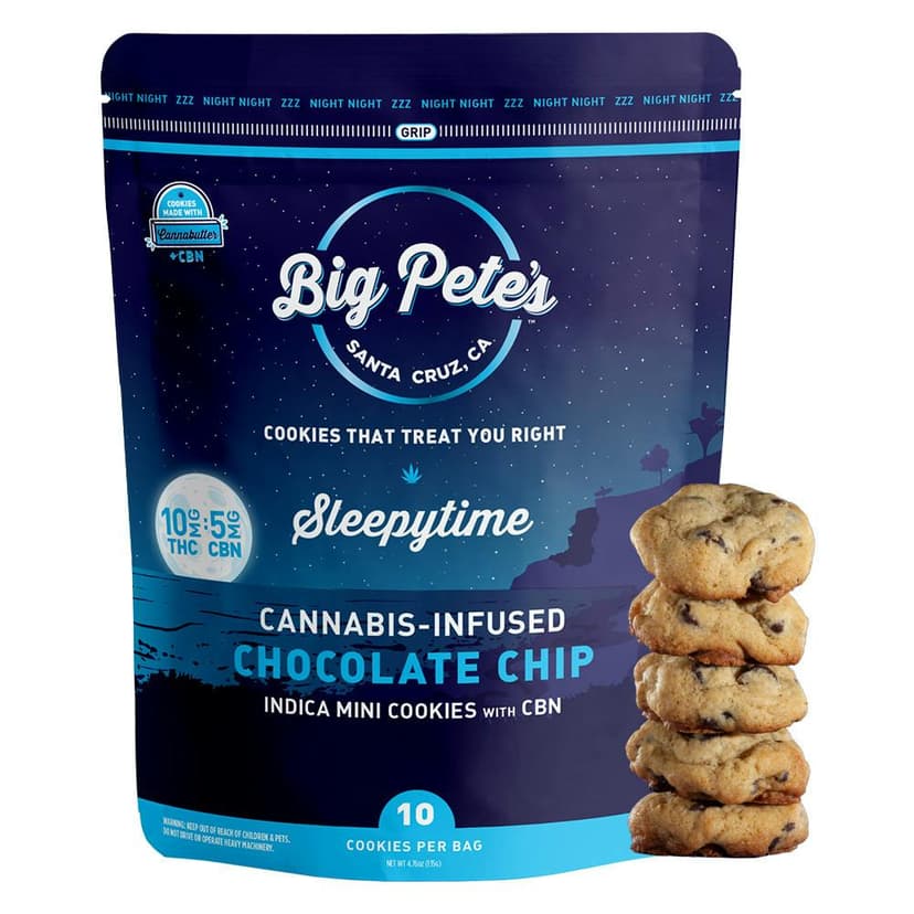 Sleepytime Chocolate Chip 2:1 CBN Cookie Ten Pack