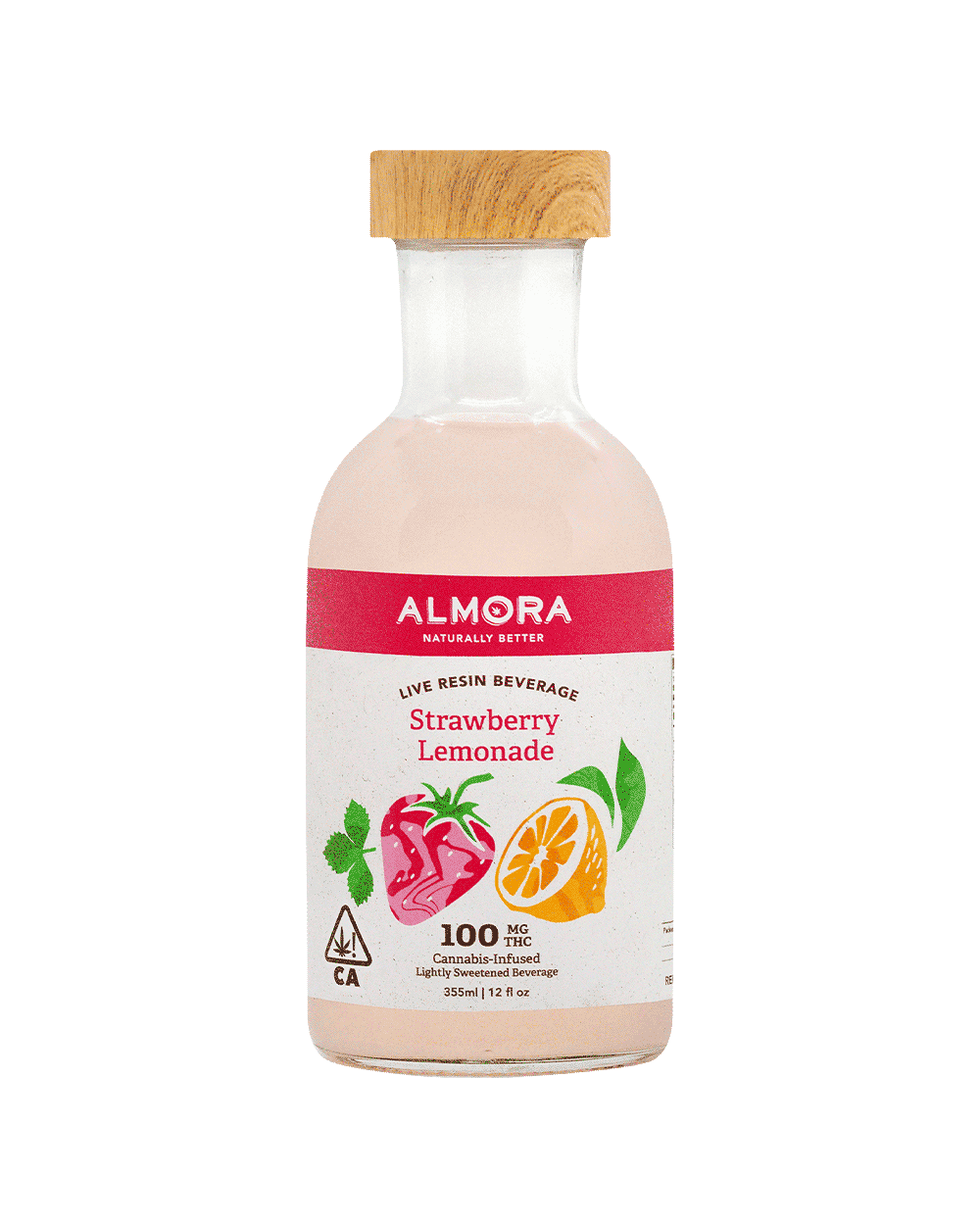 Beverages-Almora Farm-Strawberry Lemonade Live Resin