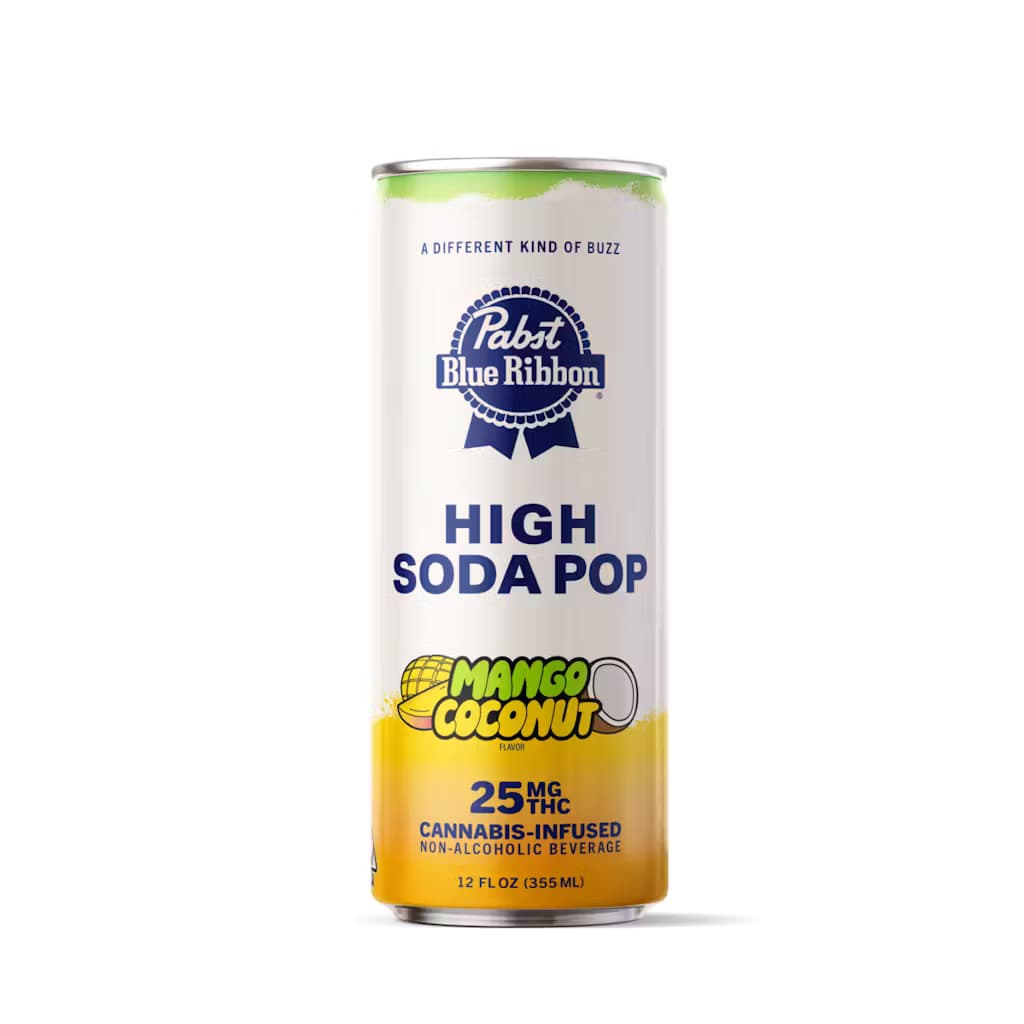 Beverages-Pabst Blue Ribbon-Mango Coconut High Soda Pop