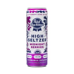Beverages-Pabst Blue Ribbon-Midnight Berries 1:3:5 CBN CBD High Seltzer-image-1