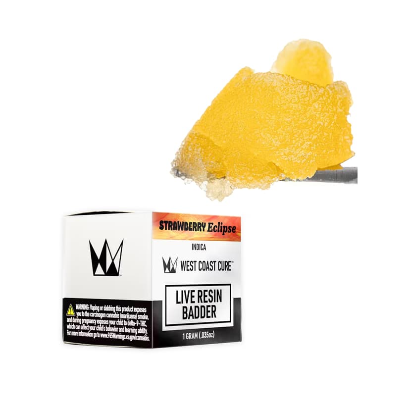 Strawberry Eclipes Live resin Badder