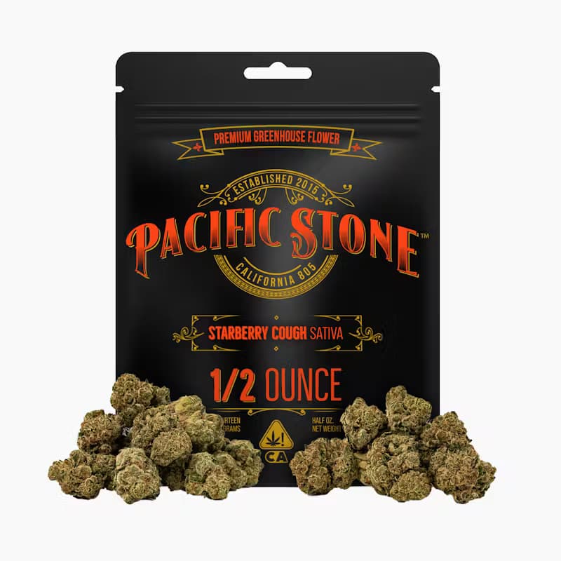 Budget Friendly-Pacific Stone-Starberry Cough Half Ounce