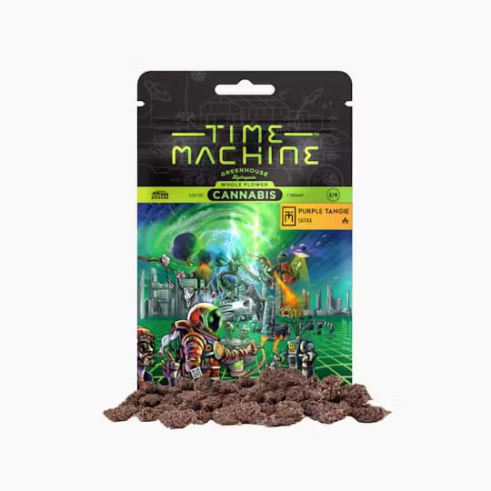 Budget Friendly-Time Machine-Purple Tangie Quarter Ounce