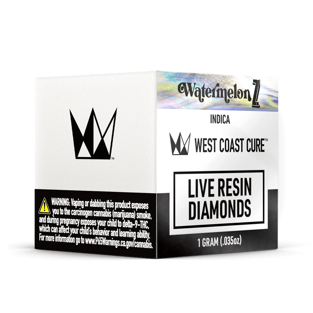 Diamonds / Sauce-West Coast Cure-Watermelon Z Live Resin Diamonds