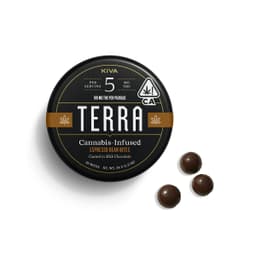 Solventless Rosin / Hash-Kiva Confections-Terra Bites Dark Chocolate Espresso Beans-image-1