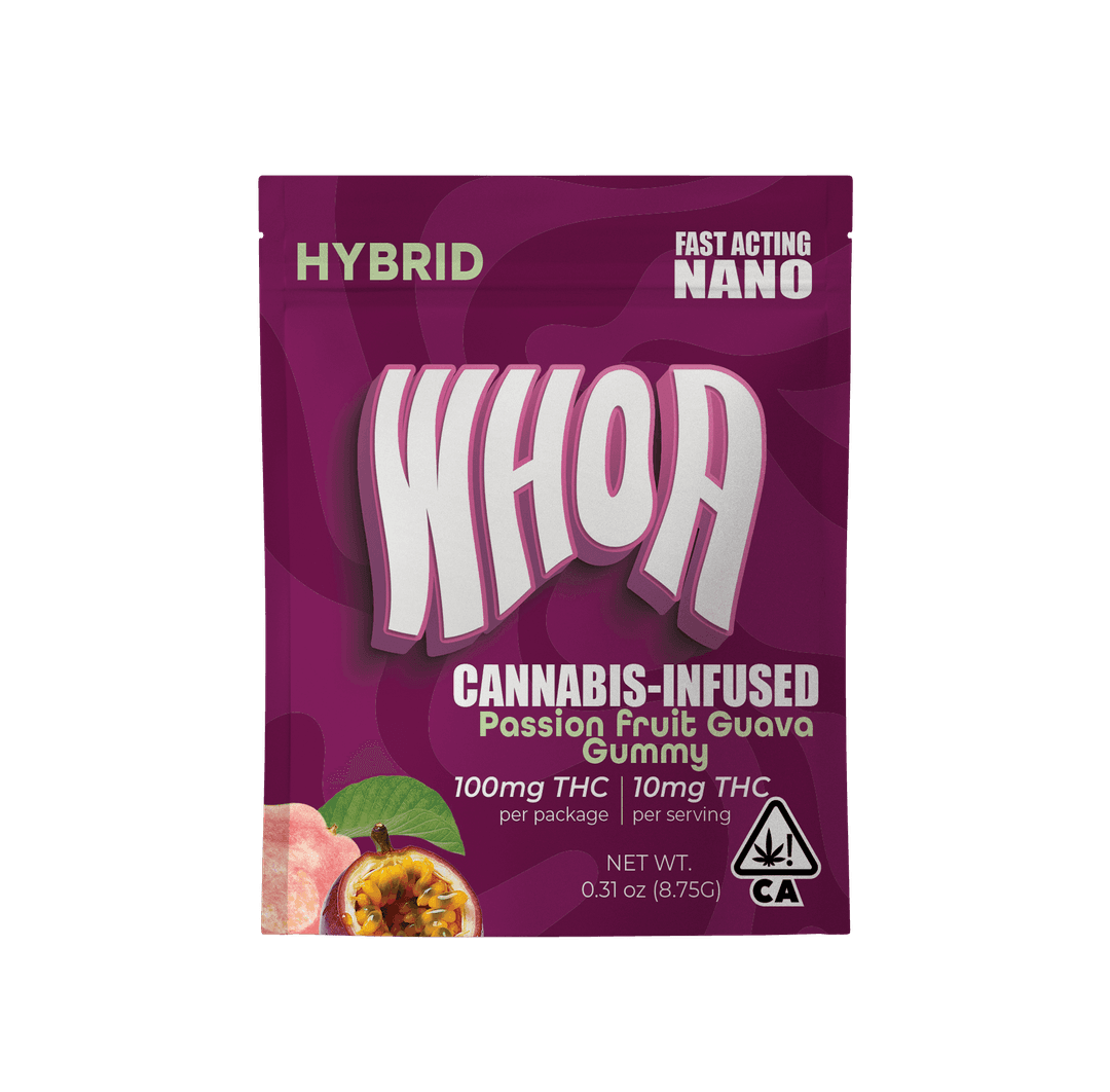 Edibles-Whoa -Passion Fruit Guava Gummy