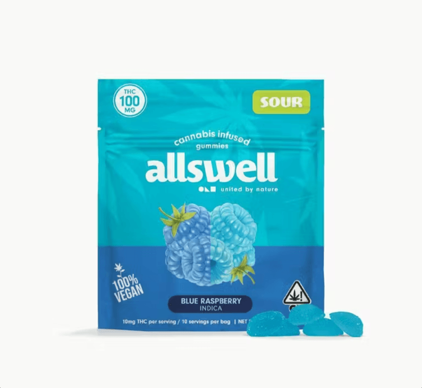 Blue Raspberry 10pk Gummies